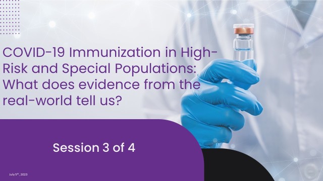 Covid-19 immunization in high-risk populations